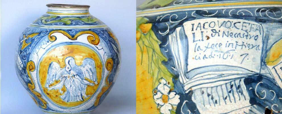 Dal 4 luglio al museo delle Ceramiche di Calabria la riscoperta maiolica secentesca di Gerace