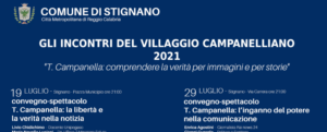 A Stignano una serie di appuntamenti per ricordare la figura e le opere di Tommaso Campanella item-thumbnail