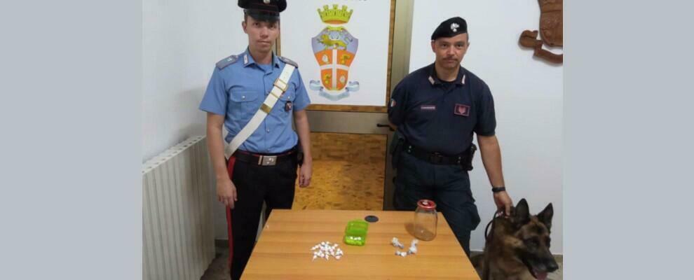 Irrompono in un’abitazione e trovano la droga, arrestato un calabrese