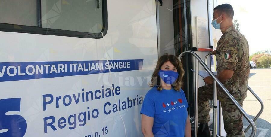 Calabria: Gli uomini e le donne dell’Esercito donano il sangue