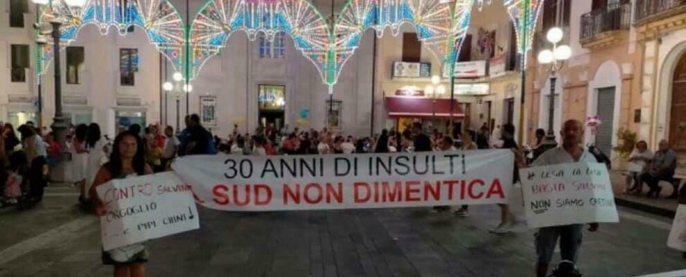 “30 anni di insulti, il Sud non dimentica”: Salvini contestato a Palmi
