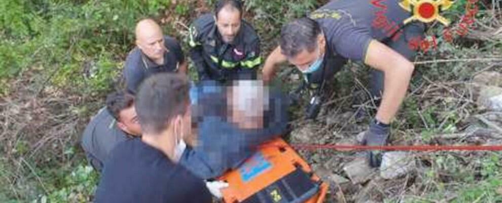 Calabria: escursionista precipita in un dirupo, soccorso dai vigili del fuoco