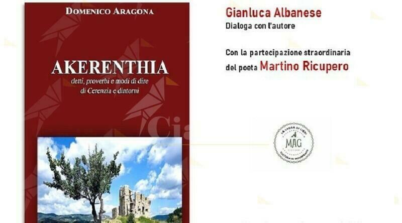 Siderno, giovedì la presentazione del libro “Akerenthia” di Mimmo Aragona