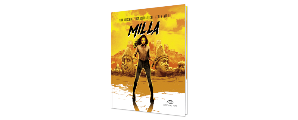 “Milla”, l’eroina di un thriller a fumetti in libreria dal 30 settembre
