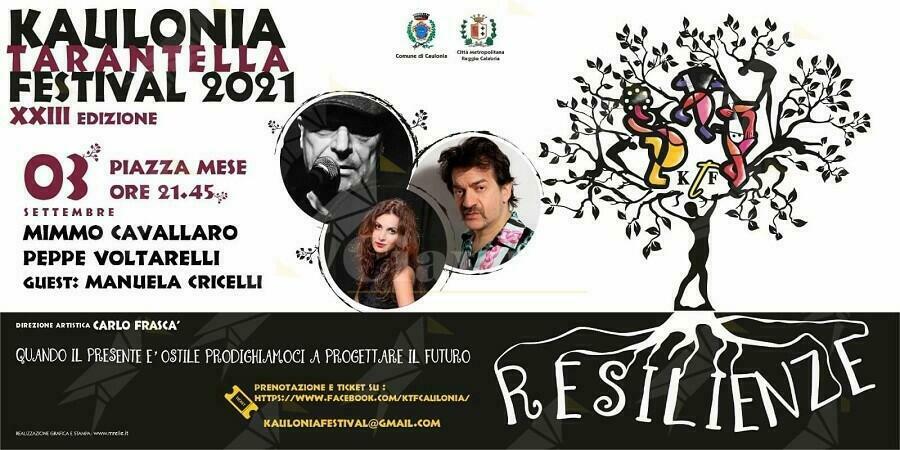 Kaulonia Tarantella Festival 2021: Questa sera il gran finale con con Mimmo Cavallaro e Peppe Voltarelli