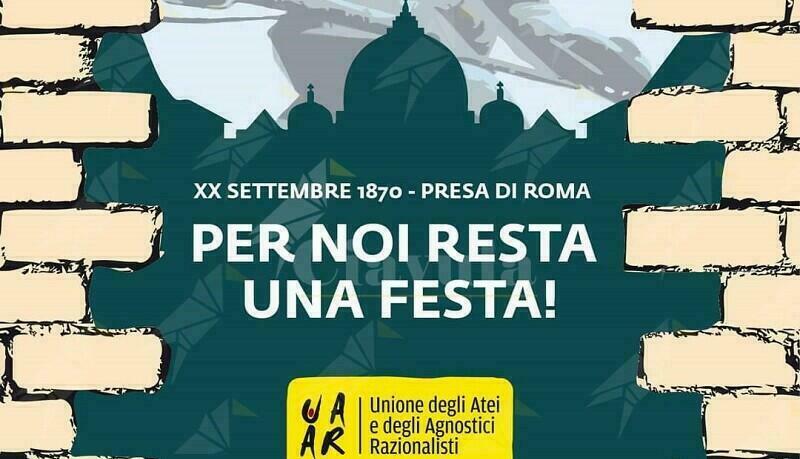 Il 20 settembre resta la festa della laicità