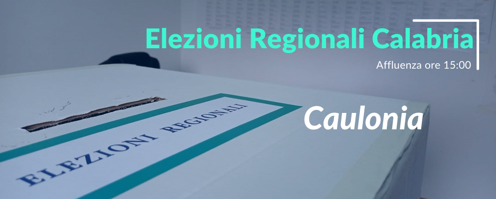 Regionali, a Caulonia affluenza definitiva al 38,97%