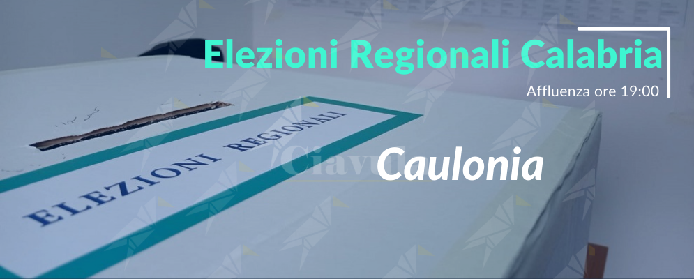 Regionali, alle 19 a Caulonia affluenza al 16,57%