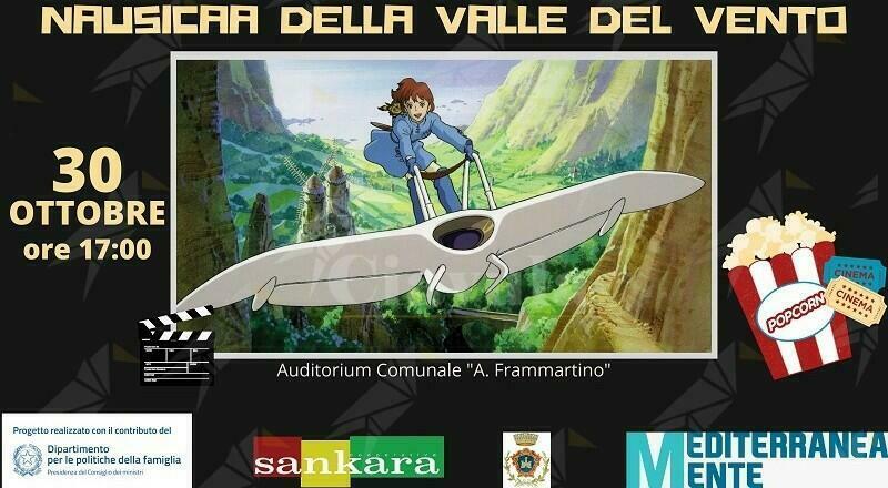 Sankara offre ai bambini della Locride la visione gratuita del cartone animato Nausicaa