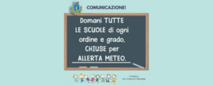 Domani scuole chiuse anche a Benestare item-thumbnail