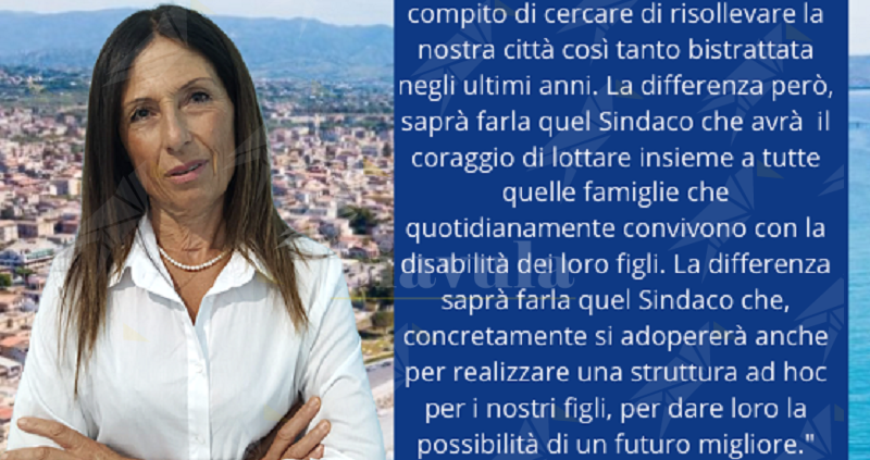 Caterina De Giorgio: “E’ arrivato il momento di fare quadrato attorno ad una persona perbene come Domenico Barranca”