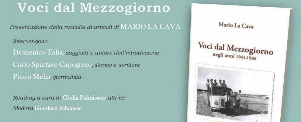 Al Mag di Siderno la presentazione del libro del bovalinese Mario La Cava