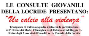 “Diamo un calcio alla violenza”: da oggi biglietti in vendita presso la sede della Consulta Giovanile di Caulonia item-thumbnail