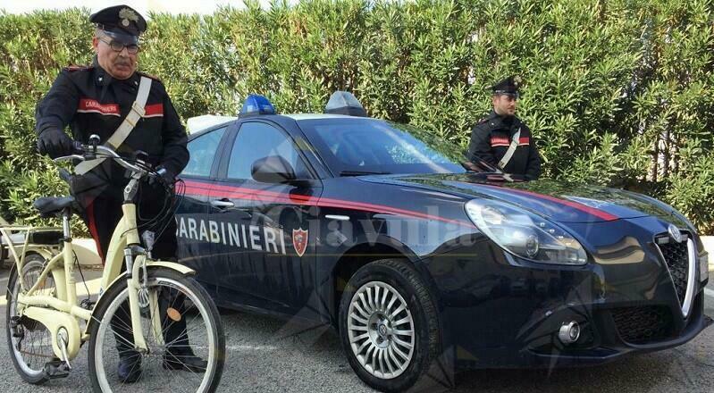 Calabria: I carabinieri ritrovano una delle biciclette rubate al “park and ride”.  Deferito un uomo per ricettazione