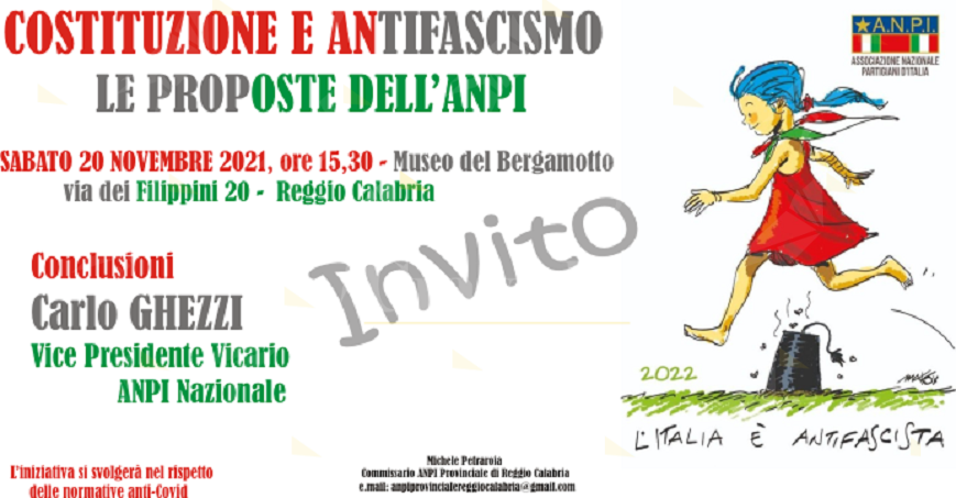 Continua l’attivismo partigiano in vista dell’evento “Antifascismo e costituzione”. Le proposte dell’Anpi