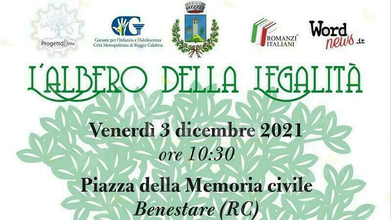 A Benestare cerscerà “l’Albero della legalità”