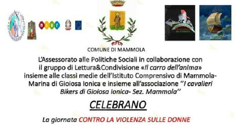 Il comune di Mammola celebra la giornata contro la violenza sulle donne