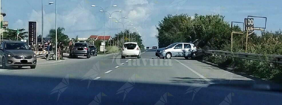 Incidente a Caulonia sulla statale 106