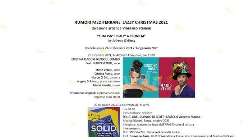 Roccella: Al via la nuova edizione di “rumori mediterranei jazzy christmas”