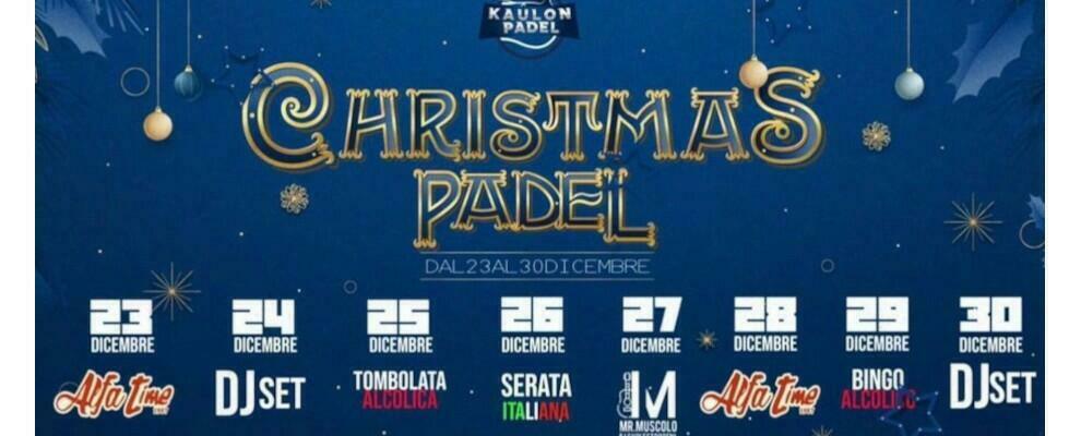 Dal 23 al 30 dicembre numerosi eventi in programma al Kaulon Padel