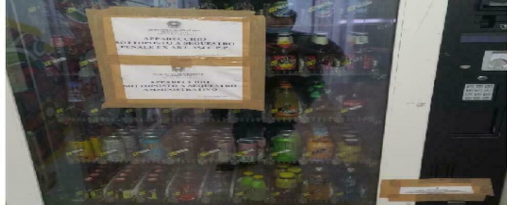 Sequestrato un distributore automatico nel crotonese: vendeva alcolici anche a minorenni