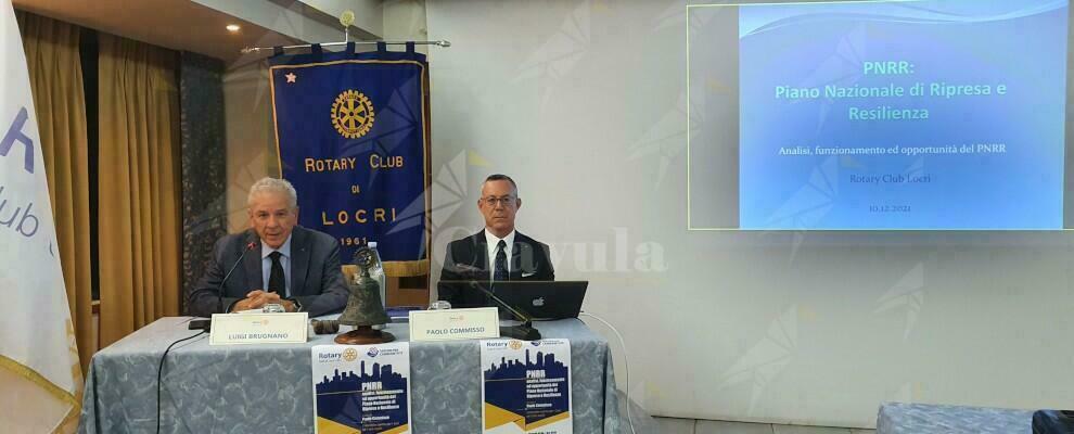 PNRR: a Locri se ne è discusso con il Rotary Club e i sindaci Calabrese e Fragomeni