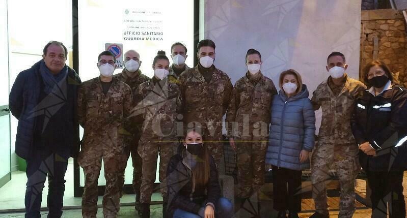 L’esercito a Caulonia in prima fila nelle vaccinazioni