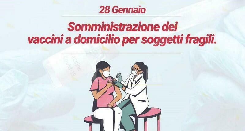 Siderno, domani vaccini a domicilio per i soggetti fragili