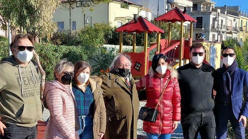 Marina di Gioiosa, inaugurato il parco giochi in via C. Colombo