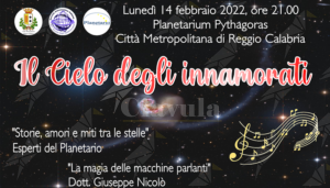 San Valentino: il Planetarium Pythagoras di Reggio Calabria dedica all’amore una serata speciale item-thumbnail