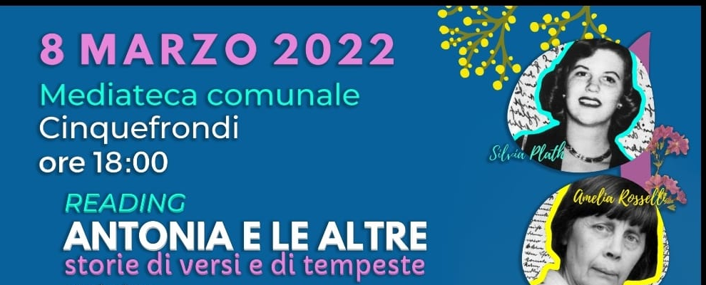 A Cinquefrondi una lettura di poesie in occasione della Giornata Internazionale della Donna