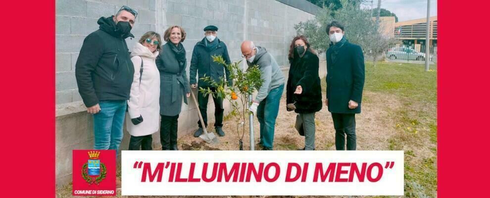 Risparmio energetico: l’amministrazione comunale di Siderno ha aderito all’iniziativa” M’illumino di meno”