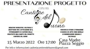 Oggi a Caulonia verrà presentato il progetto “Cantiere del Suono” item-thumbnail