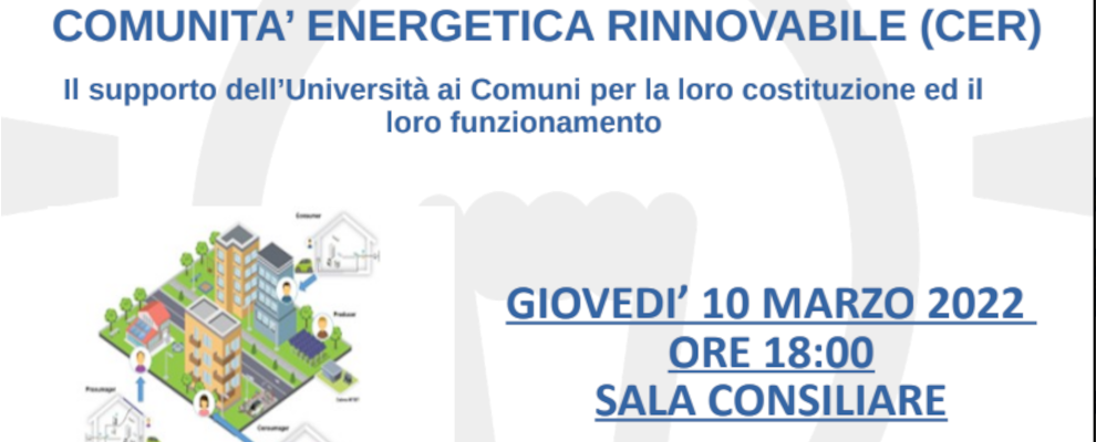 Cinquefrondi presenta la Comunità Energetica