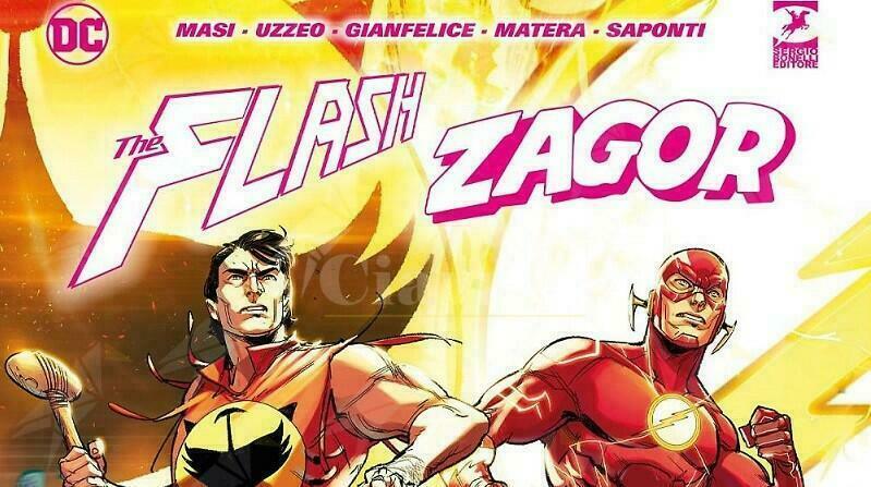 Tutta la spettacolarità grafica nell’incontro tra Flash e Zagor