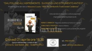 A Siderno la presentazione del libro “ABC del Tamburello Tradizionale Calabrese” di Massimo Cusato item-thumbnail