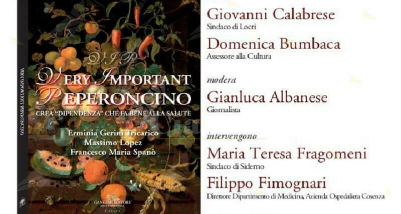 A Locri la presentazione dell’opera “Very Important Peperoncino” di Spanò, Gerini Tricarico e Lopez