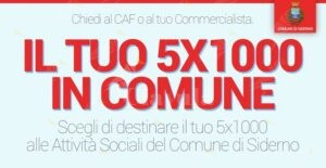 Assessore Pellegrino: “Importante devolvere il 5xmille al comune di Siderno” item-thumbnail