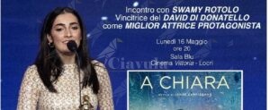 Al cinema “Vittoria” di Locri incontro con l’attrice Swamy Rotolo, vincitrice del David di Donatello 2022 come migliore attrice protagonista item-thumbnail