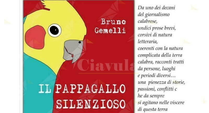 A Siderno la presentazione del libro “Il pappagallo silenzioso” di Bruno Gemelli