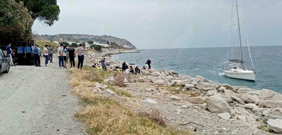 Sbarco di migranti a Lazzaro di Motta San Giovanni