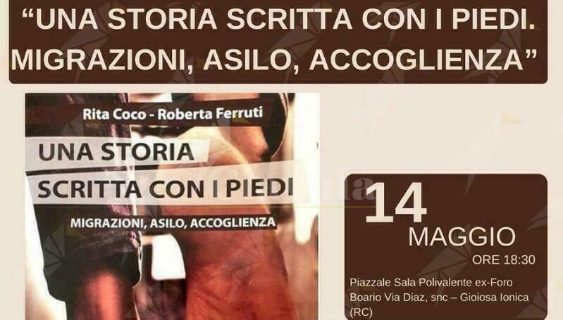 Recosol e Sankara presentano a Gioiosa il libro “Una storia scritta con i Piedi. Migrazioni, asilo accoglienza”