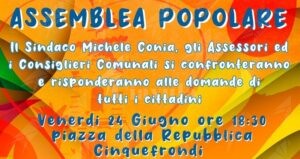 Tornano le assemblee popolari: L’amministrazione Conia incontra la cittadinanza item-thumbnail