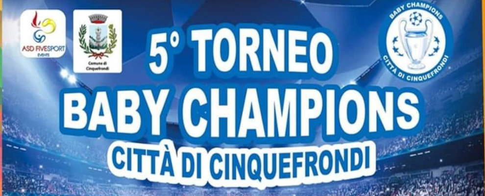 Cinquefrondi ancora protagonista, inizia la Baby Champions