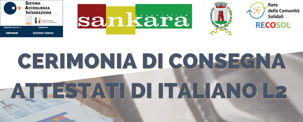 Oggi a Gioiosa Ionica il sindaco Fuda consegnerà ai migranti in accoglienza gli attestati della scuola di italiano