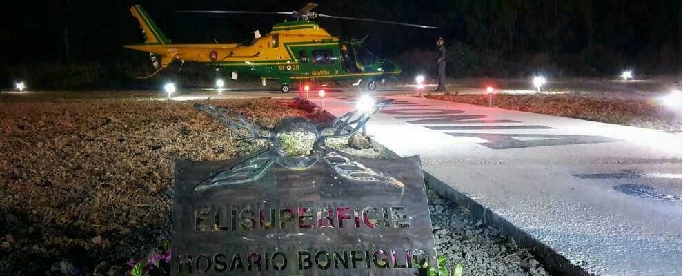 Maria Campisi: “Mario, grazie per l’elisuperficie a Caulonia”