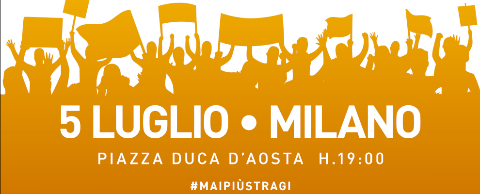 Il 5 luglio manifestazione nazionale a Milano contro la ‘ndrangheta e a sostegno di Nicola Gratteri