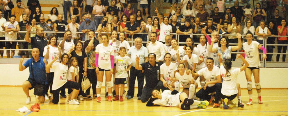 Volley: il Sensation Gioiosa vince il campionato e approda in serie B. I complimenti dell’amministrazione Fuda