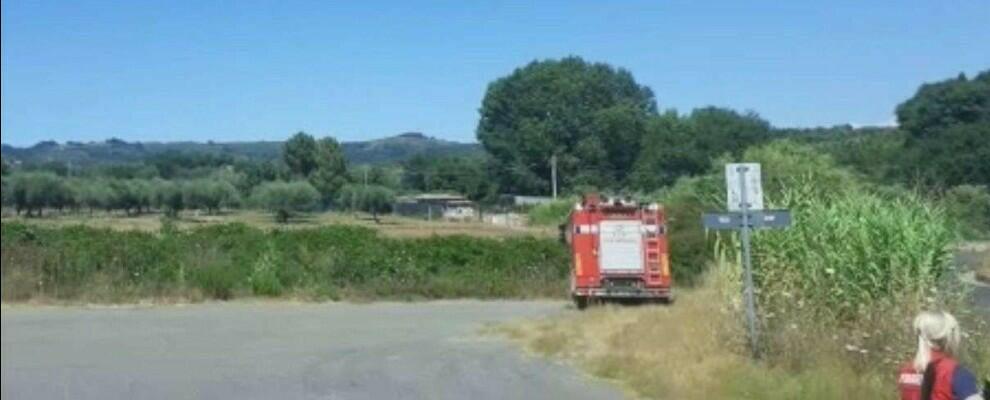 Calabria: travolto dalle fiamme mente tenta di arginare un incendio