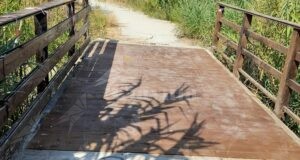 Riparato il ponte bruciato sulla pista ciclabile Caulonia Roccella item-thumbnail